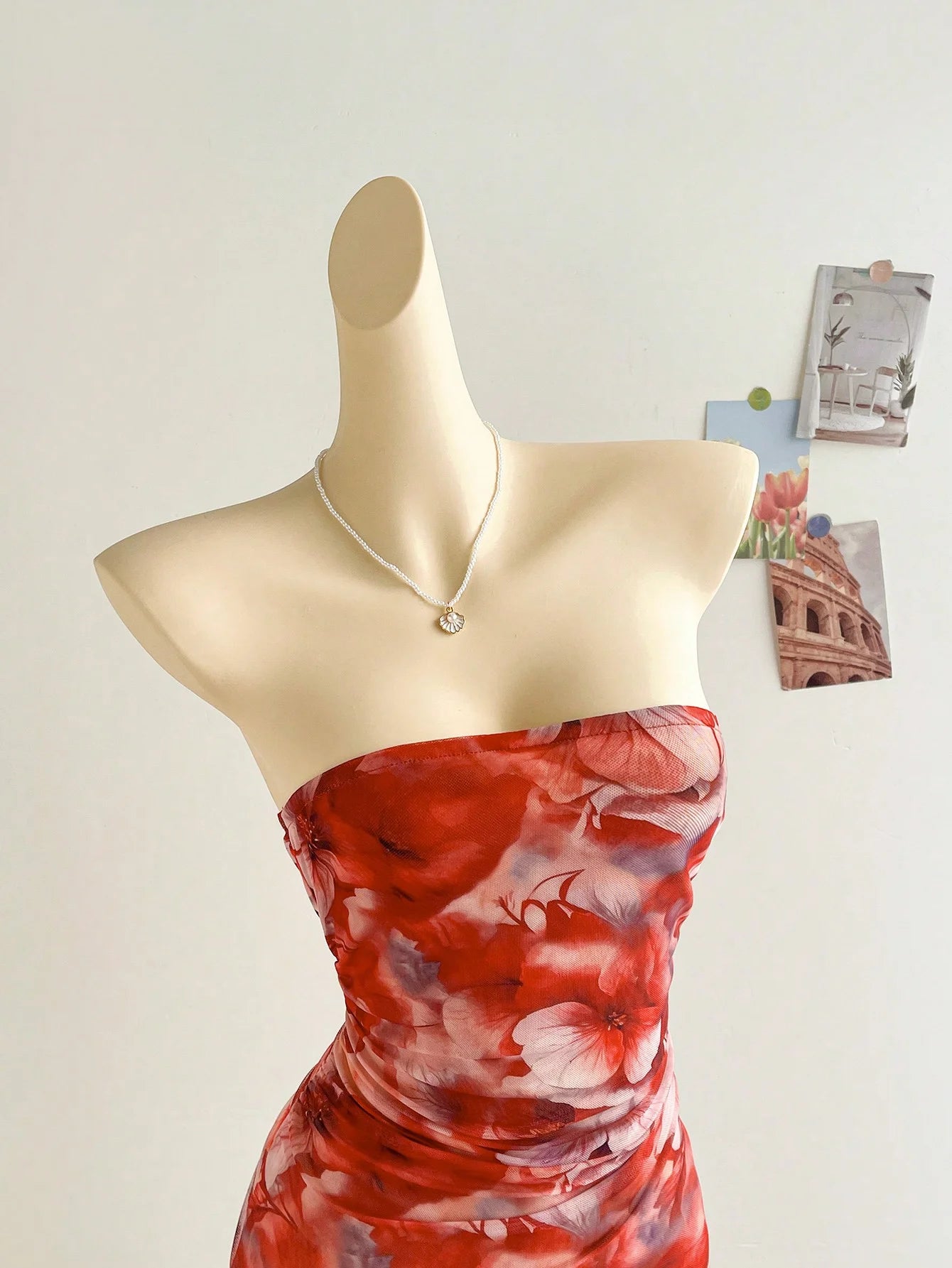 Vestido Carmesí Nocturno - Colección Notte Sexy